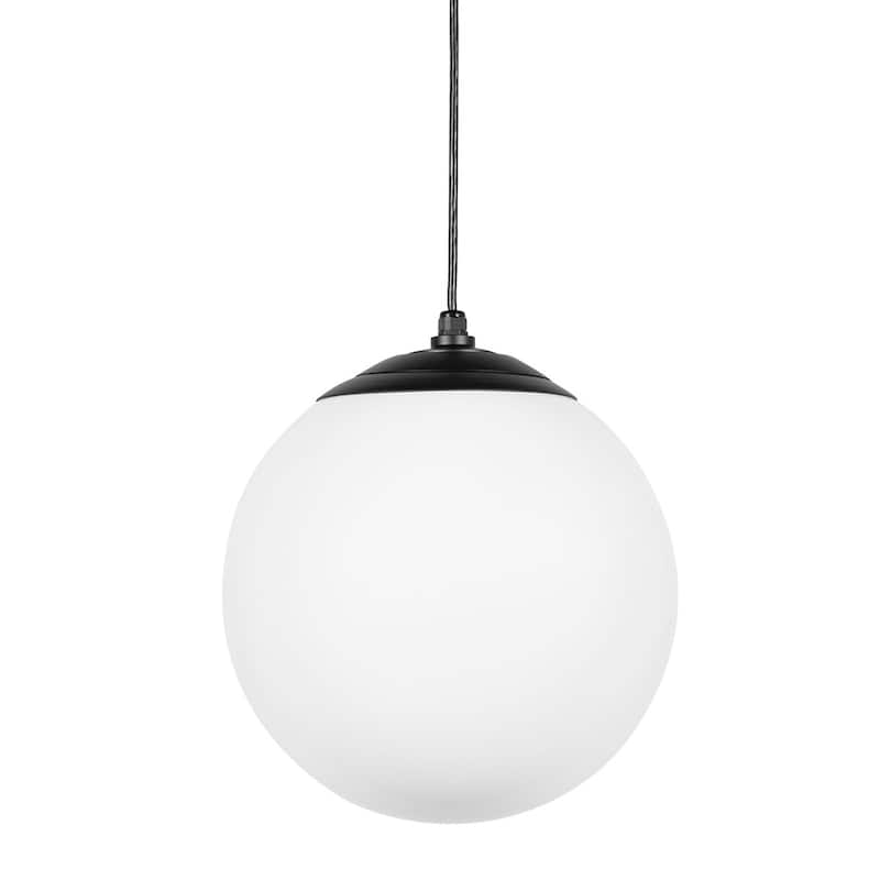 Troy RLM Lighting GL16M Laguna 16" Wide Globe Pendant - Matte Black