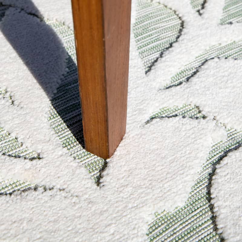 Orian Rugs Autumn Lane High Low Subtle Botanical Indoor Outdoor Rug
