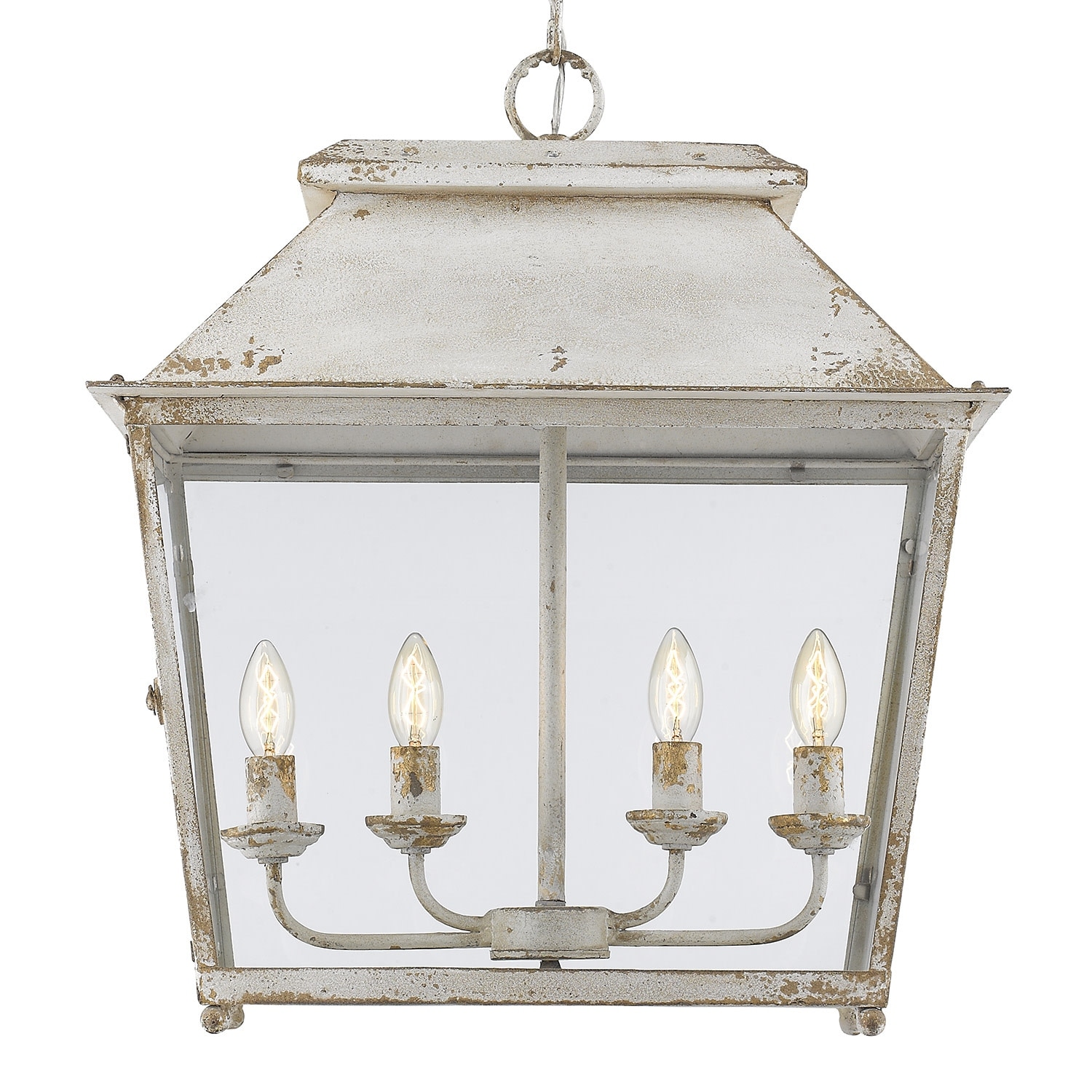 Golden Lighting Abingdon 4 Light 21" Wide Taper Candle Pendant with