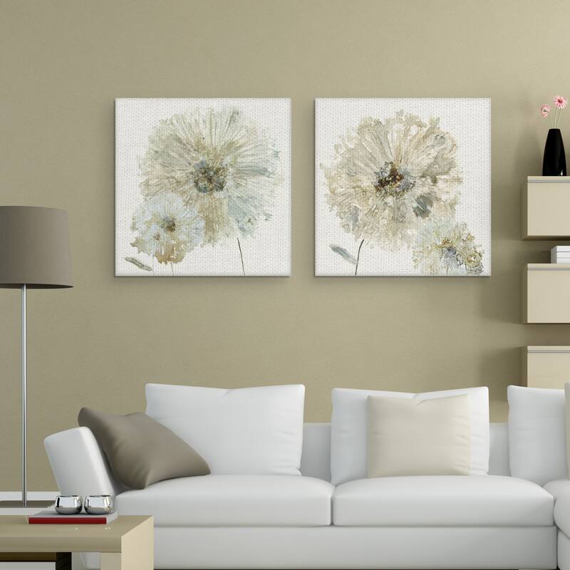 Ivory Spring I, II by Carol Robinson Canvas Art Prints