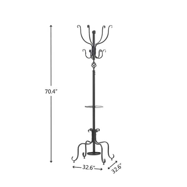 Coat Rack Stand Coat Tree Hat Tree Coat Hanging Stand Coat Hook Bed