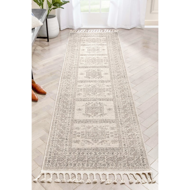 Well Woven Loop De Loop Carina Tribal Medallion Area Rug