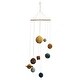 preview thumbnail 1 of 1, Wool Felt Planets Mobile - 12.0"L x 8.0"W x 36.0"H Multi - 12.0"L x 8.0"W x 36.0"H