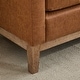 preview thumbnail 11 of 42, 66.34"W Elegant Upholstered Bench, Daybed, Ottoman with Wood Legs & 2 Bolster Pillows for End of Bed, Bedroom, Living Room