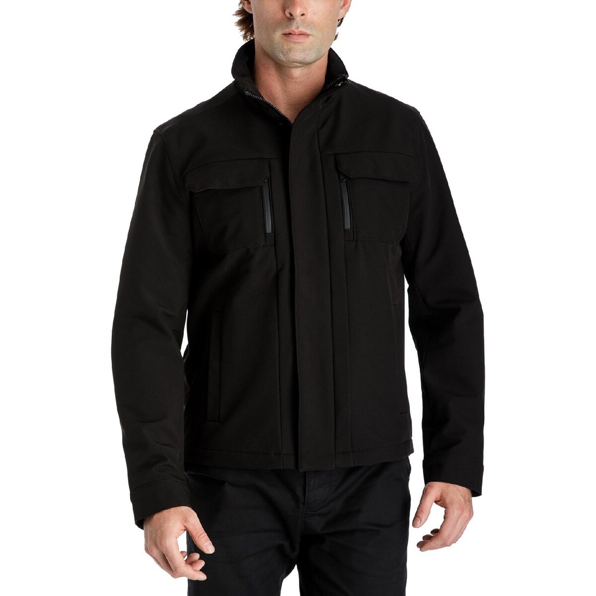 Shop Michael Kors Mens Soft Shell Jacket Winter Lightweight