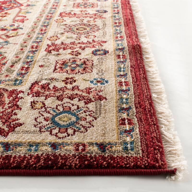Lauren Ralph Lauren Chloe Traditional Medallion Rug Fringe