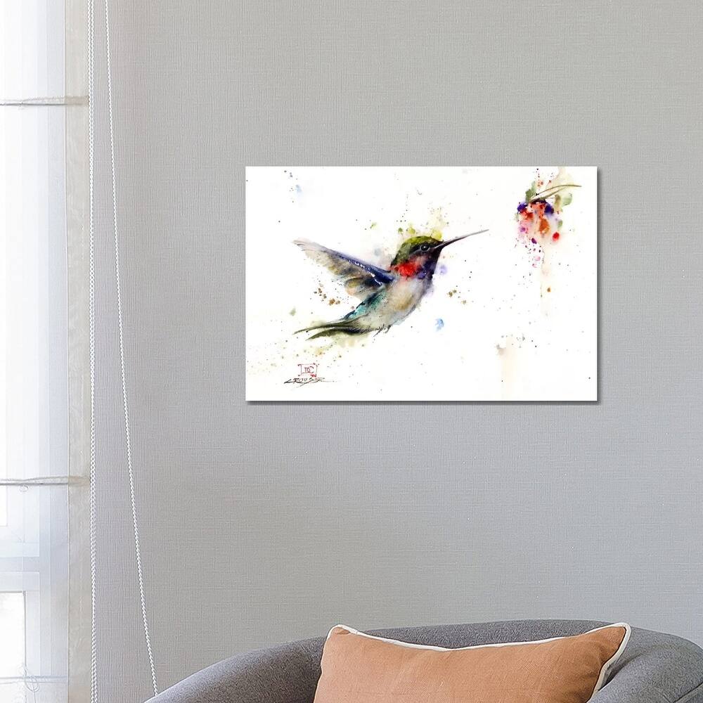 iCanvas "Colibri in the Moment" by Dean Crouser Canvas Print