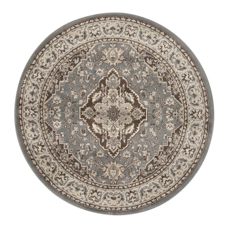 Superior Glendale Floral Medallion Indoor Area Rug