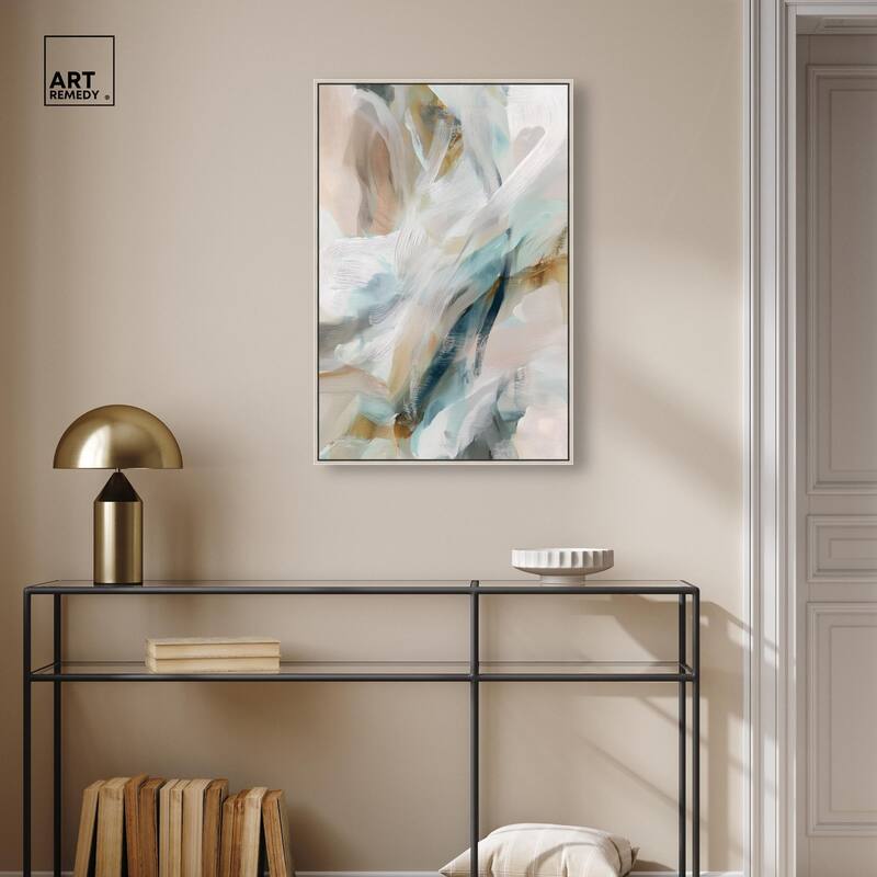 Whispering Colors I Canvas by Art Remedy