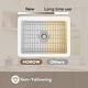 preview thumbnail 6 of 7, HOROW Undermount Kitchen Sink, 24" x 19" Dual Mount Large Fireclay Sink with Bottom Grid and Strainer Drain
