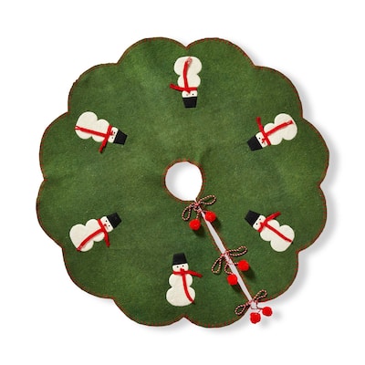 Snowman Tree Skirt