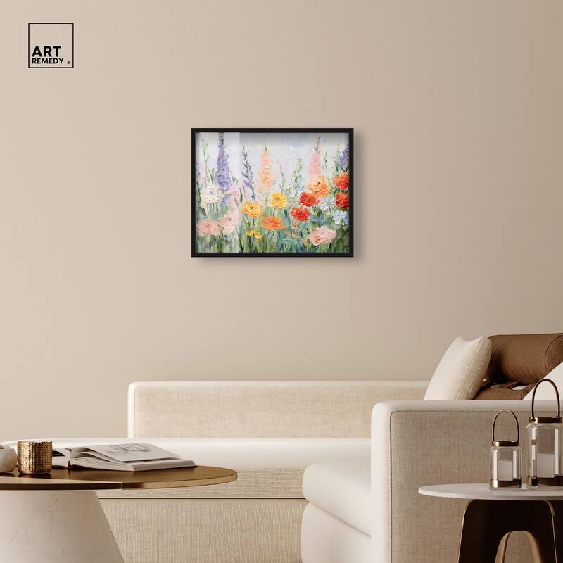 Summer Abundance I Shadowbox by Art Remedy