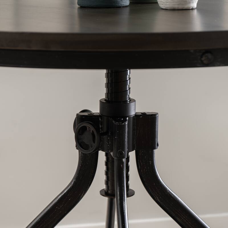 Caverly Round Adjustable Bar Table