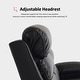 preview thumbnail 4 of 6, MCombo 63.4" Power Loveseat with Adjustable Headrest, Heat and Vibration, Faux Leather Electric Loveseat Recliner 6711