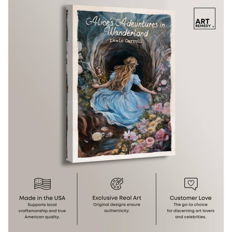 Alice Classic Canvas by Art Remedy, Gallery Wrapped
