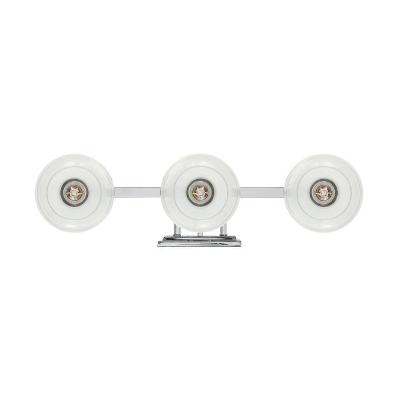 Golden Lighting 3094-BA3 Elliott 3 Light 25" Wide Vanity Light