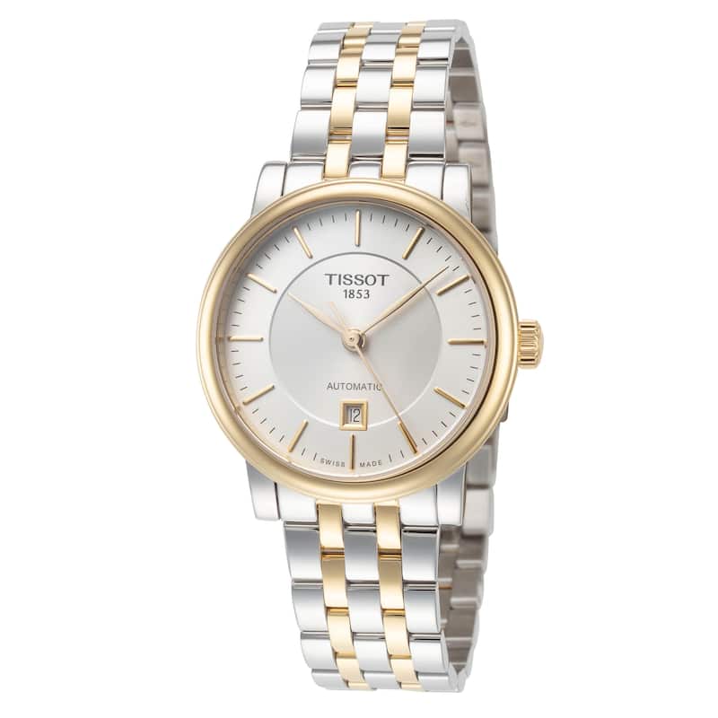 Tissot Women's Carson 30mm Automatic Watch T1222072203100 - Silver - One Size