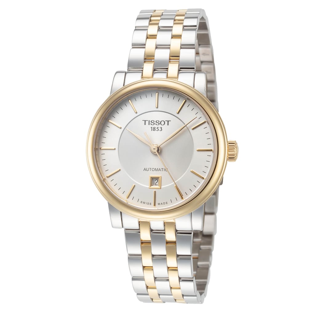 Tissot Women's Carson 30mm Automatic Watch T1222072203100 - Silver - One Size