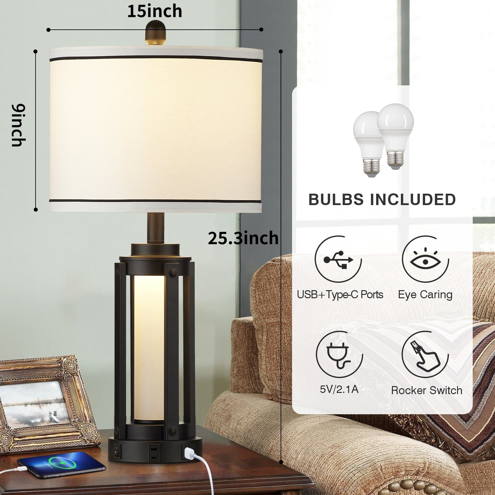 Usb c lamp discount