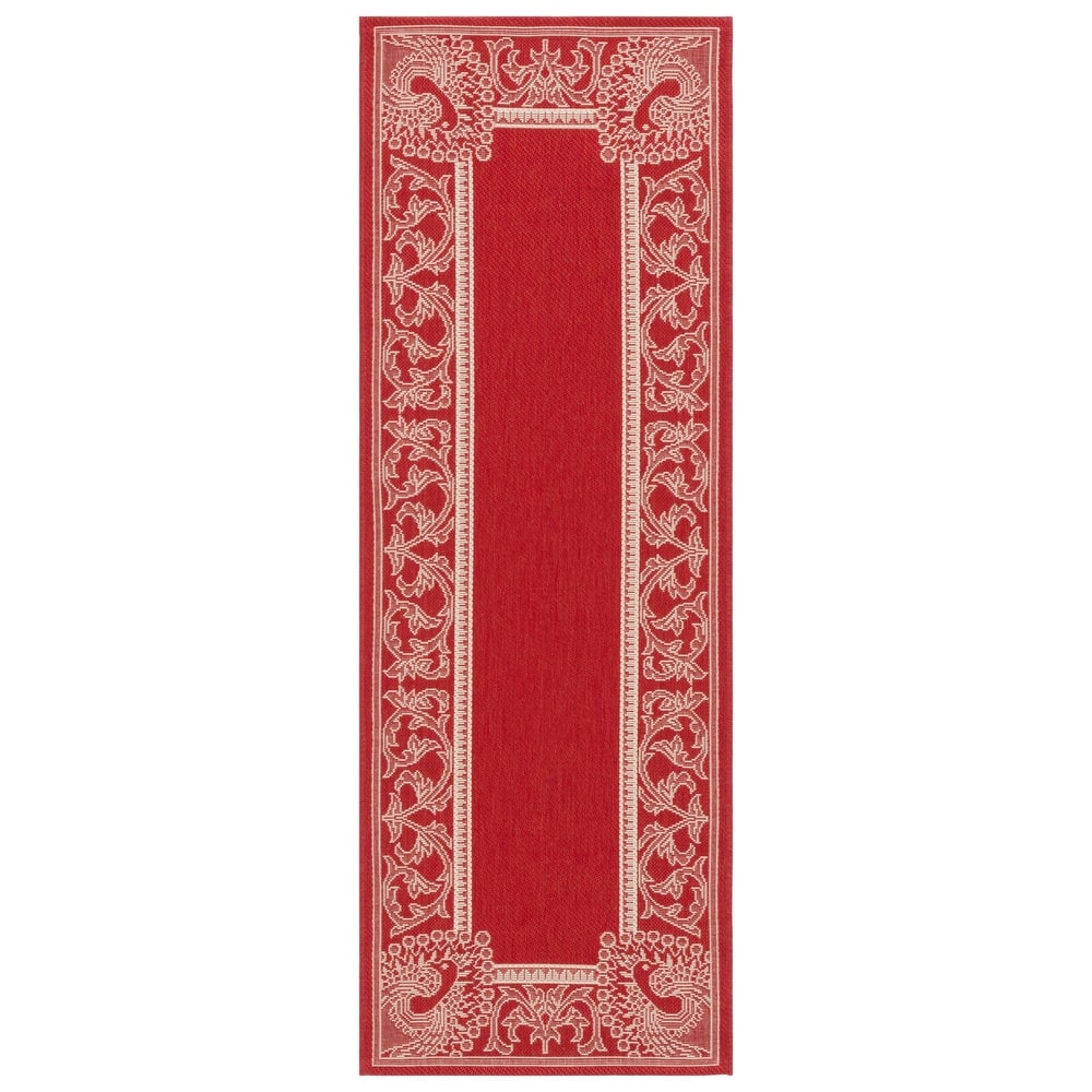 SAFAVIEH Courtyard Kitija Indoor/ Outdoor Waterproof Patio Backyard Rug