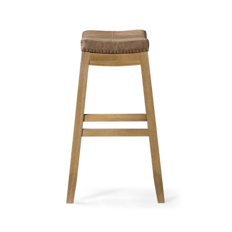 Maven Lane Sophia Saddle Kitchen Dining Stool