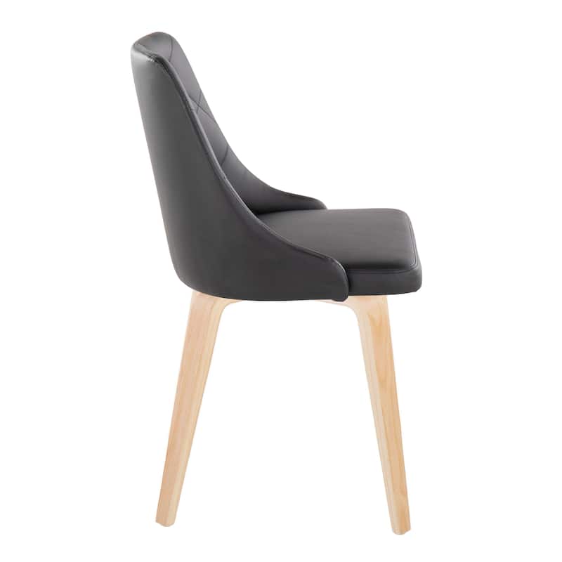 Carson Carrington Ockelbo Dining Chair with Bent Wood Legs (Set of 2)