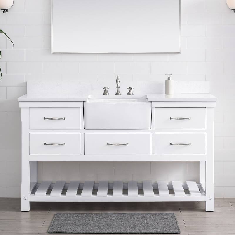 Sudio Design Wesley 60" Single Bathroom Vanity