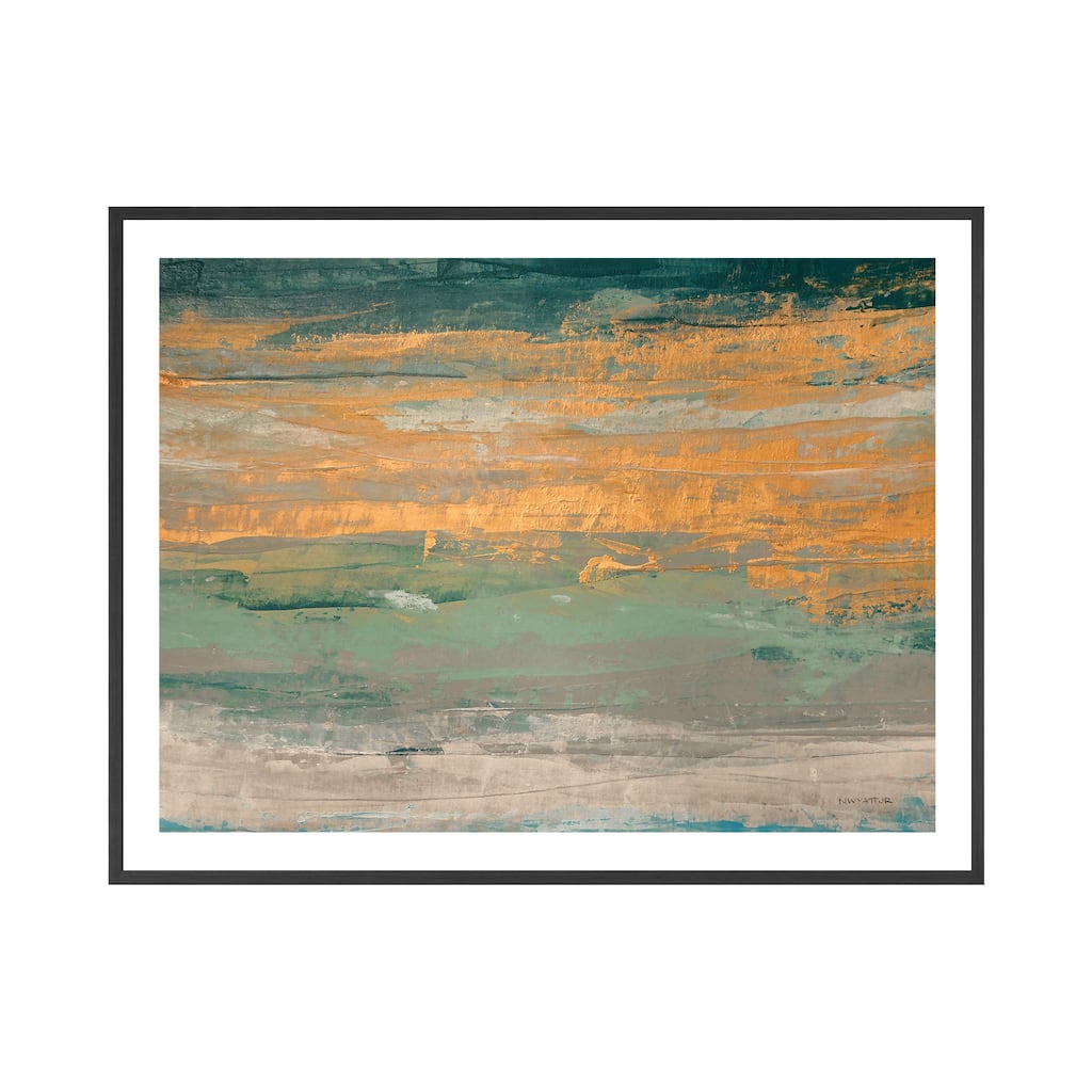 Sparkling Seas II Framed Print Wall Art by Norman Wyatt Jr.