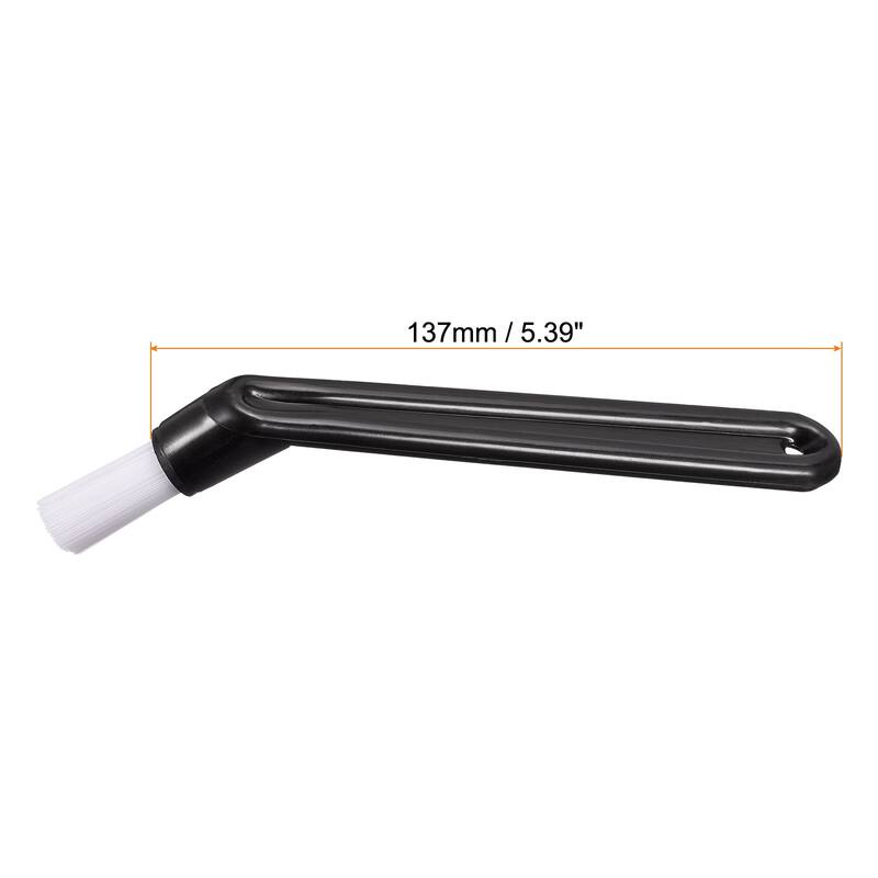 Coffee Machine Brush, 5" Length Nylon Head Black for Cleaning