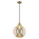 Option Antique Brass / Mercury Shade