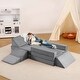 preview thumbnail 8 of 22, Modular Kids Couch 12pcs Play Couch with Ball Pit,Toddler Couch for Creative Boys Girls, Convertible Kids Sofa for Playroom