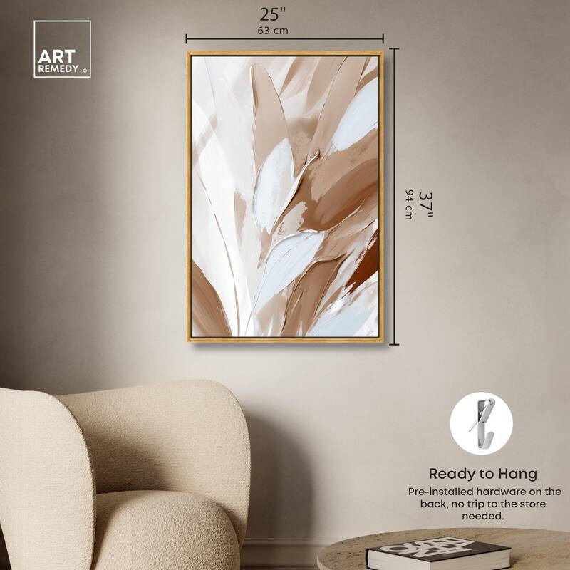 Fawn and Frost II Canvas by Art Remedy