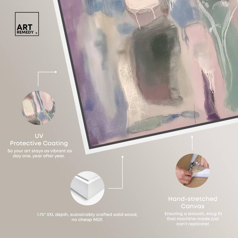 Silk and Satin III Canvas by Art Remedy