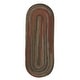 preview thumbnail 13 of 14, Colonial Mills Wayland Rustic Farmhouse Braided Multicolor Runner Rug