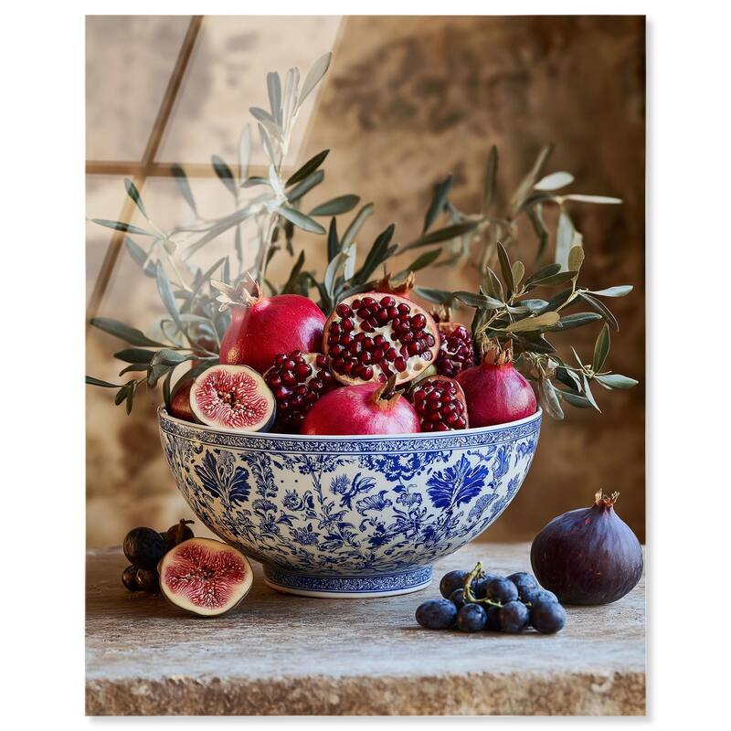 Grape Gathering Acrylic by Art Remedy, Ready to Hang - 36" x 45"