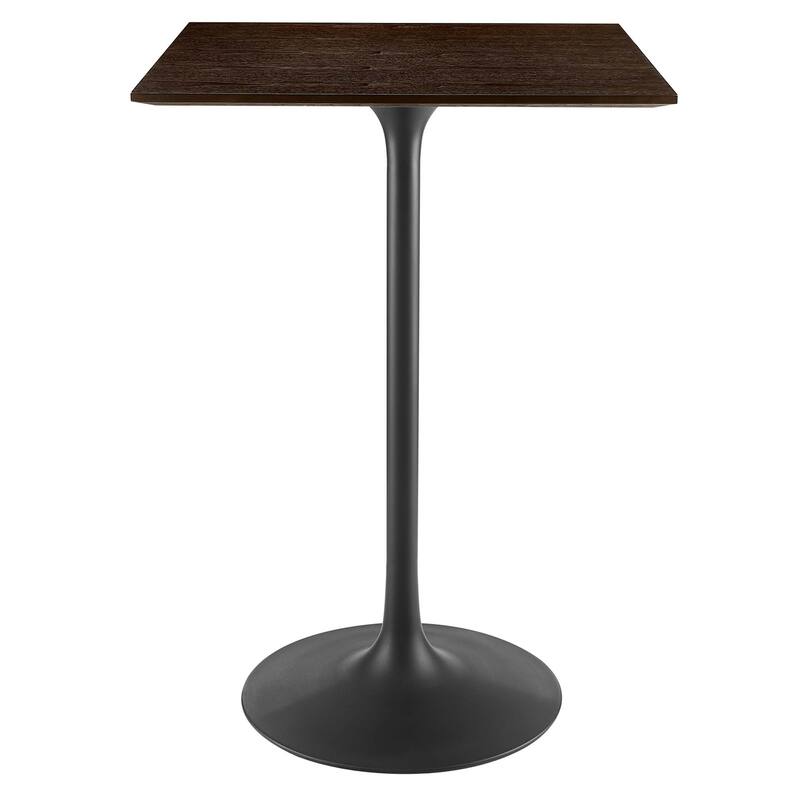 Lippa 28" Square Wood Bar Table