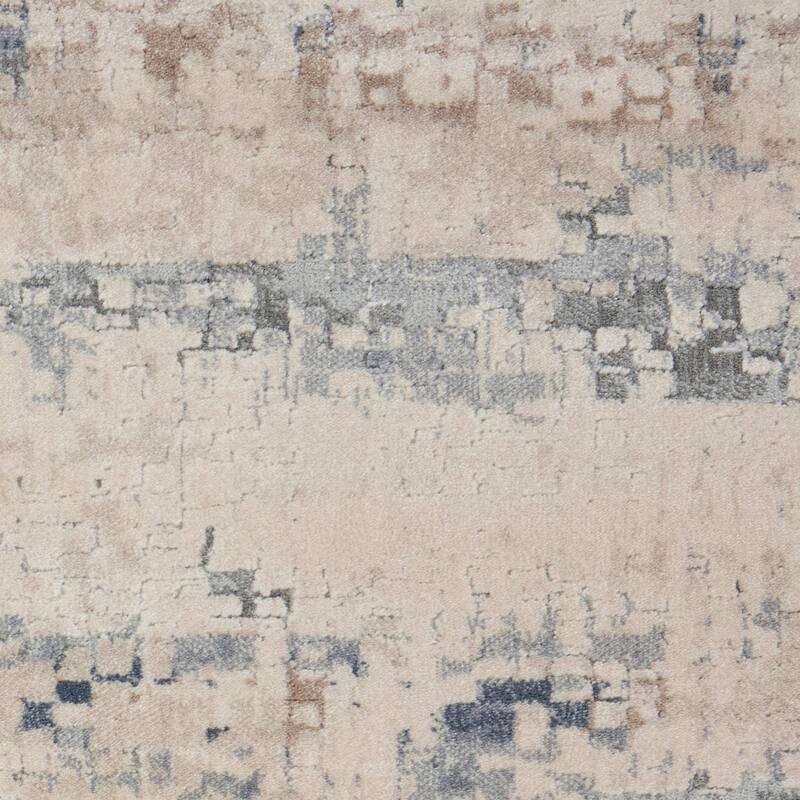 Rustic Textures Modern Country Abstract Area Rug