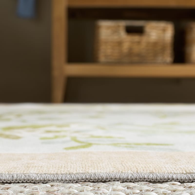 Martha Stewart Sonal Machine Washable & Slip Resistant Rug