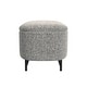 preview thumbnail 33 of 44, HomePop Ellipse Modern Storage Bench with Metal Legs