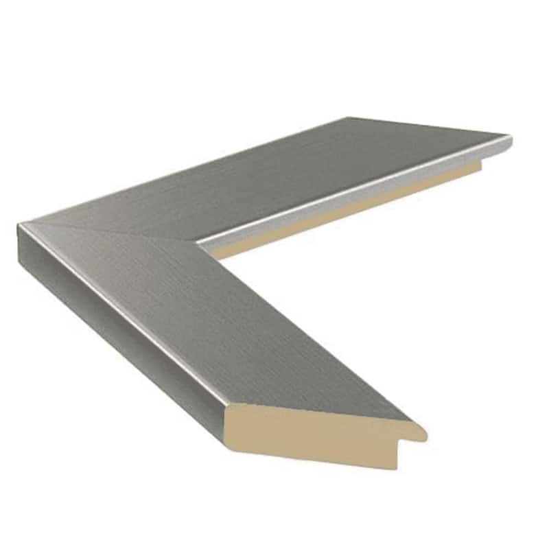 Frame My Mirror Stainless Steel Framed Vanity Mirror, Meade Design