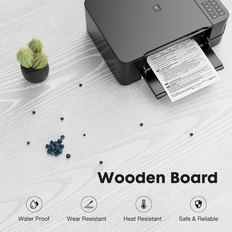 Rossetta Modern Minimalist Design 3-Drawer Mobile Rolling Lateral Multifunction File Cabinet