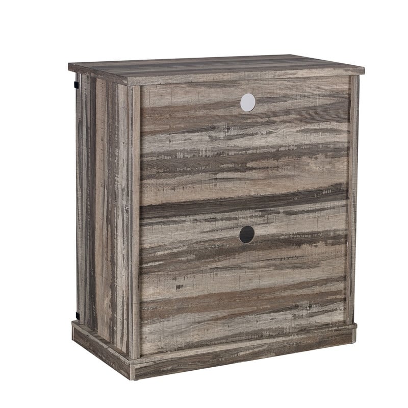 32" Compact TV Stand for 40" TVs w/ Barn Door Design - 32" in Width