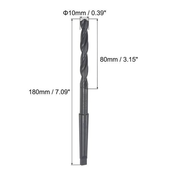 9.4mm Morse Taper Twist Drill Bit 80mm Flute Length Highspeed Steel