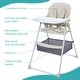 preview thumbnail 27 of 26, Baby High Chairs Highchairs with Foldable and Convertible, Adjustable Height and Recline