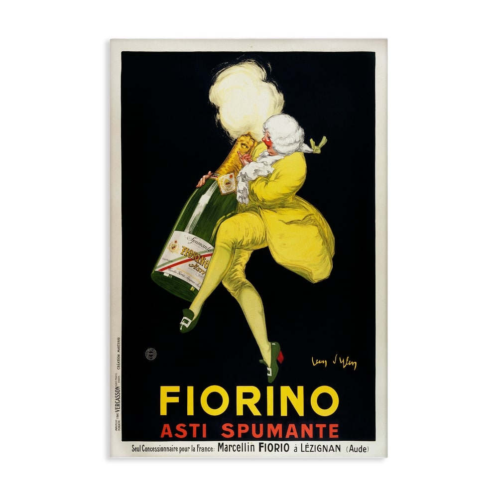 Stupell Vintage Fiorno Wine Canvas Wall Art Design By Marcus Jules
