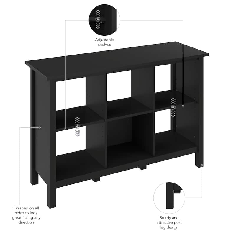 Broadview 6 Cube Organizer by Bush Furniture