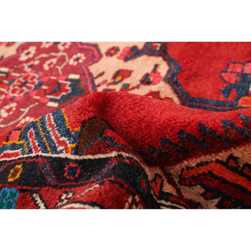 ECARPETGALLERY Hand-knotted Konya Anatolian Red Wool Rug - 4'9 x 9'0