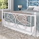 VECELO Metal Bed Frame with High Headboard and Footboard, Platform Beds with Heavy Duty Mattress Foundation