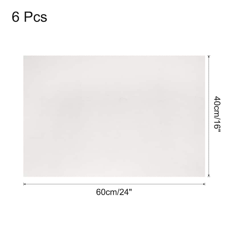 Heat Resistance Oven Liners, Non-Stick Oven Liner, White