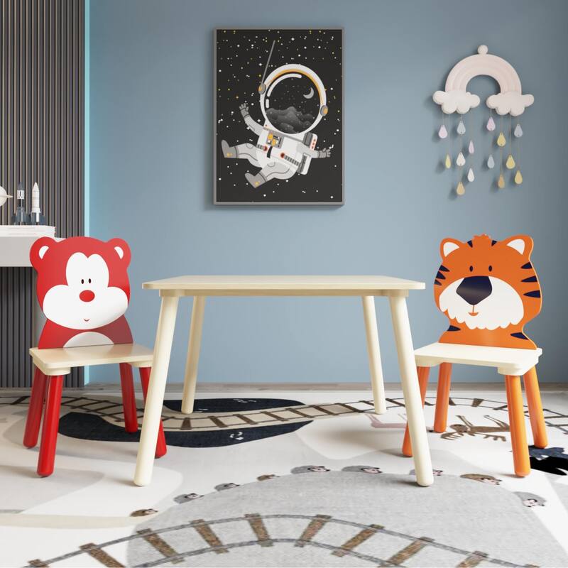 Kids Table and 2 Chairs Set